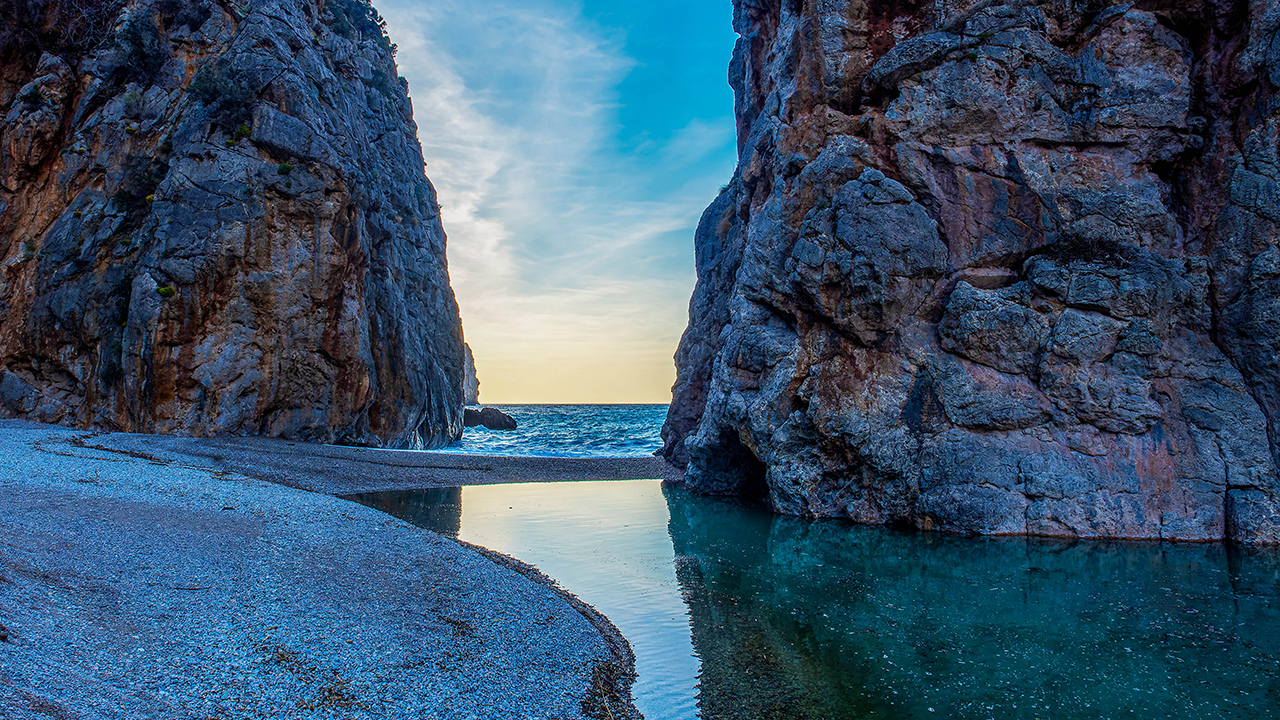 Die Balearen - Mallorca - Torrent de Pareis