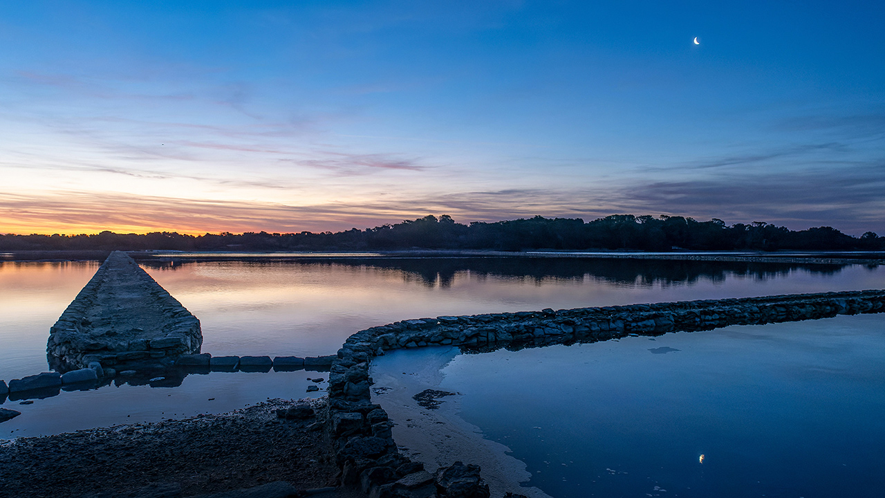 Die Balearen - Formentera - Ses Salines, Morgenstimmung vor Sonnenaufgang